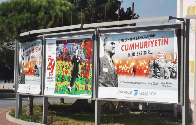 ÇANAKKALE CUMHURİYET BAYRAMINA HAZIR