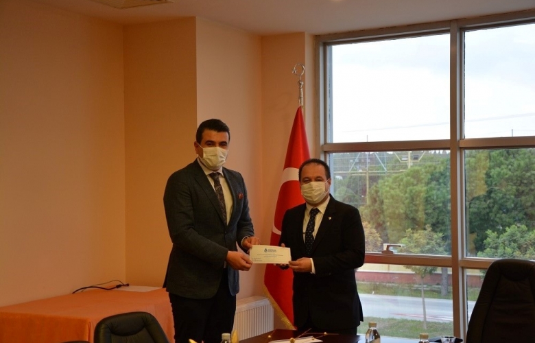 DEVA PARTİSİ İL HEYETİNDEN ÇANAKKALE TİCARET BORSAS BAŞKANI ÜZEN’E ZİYARET