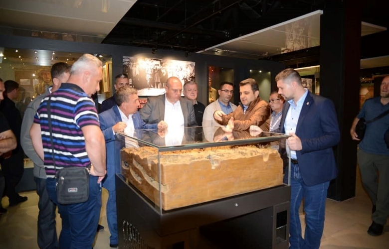 BOSNA HERSEK KANTON BAŞBAKANI TARİHİ ALAN'I ZİYARET ETTİ