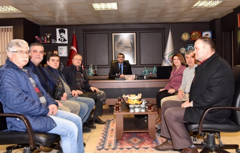 BAŞKAN ÖZ, MUHTARLA OLAĞAN TOPLANTILARINA DEVAM EDİYOR