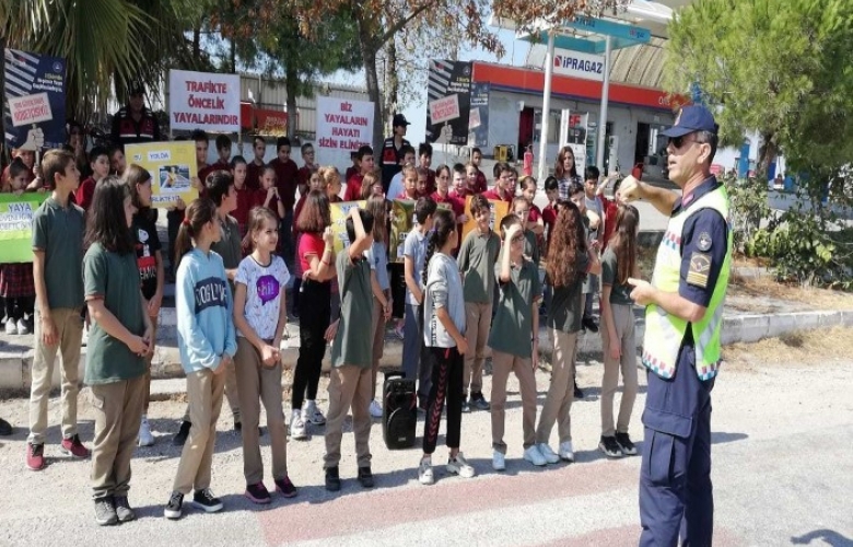 “YAYA GÜVENLİĞİNİN NÖBETÇİSİYİZ” PROJESİ DEVAM EDİYOR
