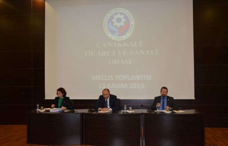 ÇTSO MECLİSİ BÜLEND ENGİN "MECLİS ŞEREF ÜYELİĞİ" ÜNVANINI VERDİ