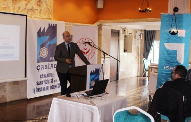ÇASİAD ÜYELERİ İŞKUR VE KOSGEB SUNUMUNDA BİR ARAYA GELDİ