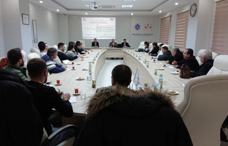 KOSGEB, BİGA TSO ÜYELERİ’Nİ “YURTDIŞI PAZAR DESTEK PROGRAMI” HAKKINDA BİLGİLENDİRDİ