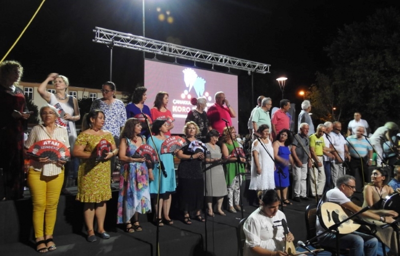 ÇANAKKALE ULUSLARARASI KOROLAR FESTİVALİ SONA ERDİ