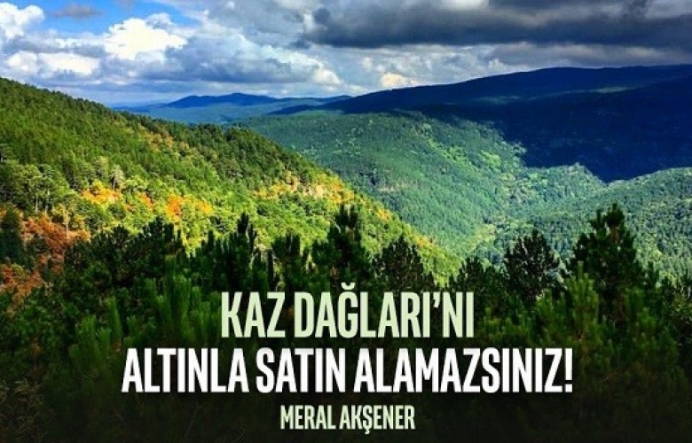 MERAL AKŞENER ÇANAKKALE' YE GELEREK KİRAZLI BALABANDA İNCELEMELERDE BULUNACAK