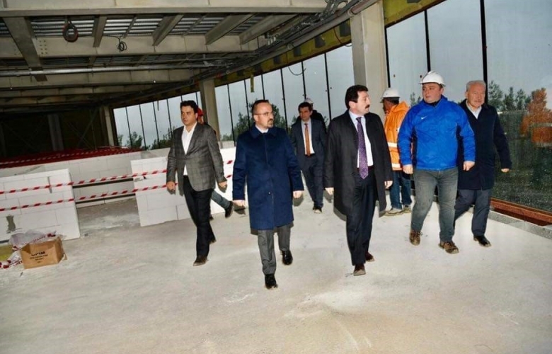 TURAN " TV KULESİ ÇALIŞMALARI HIZ KESMEDEN DEVAM EDİYOR"
