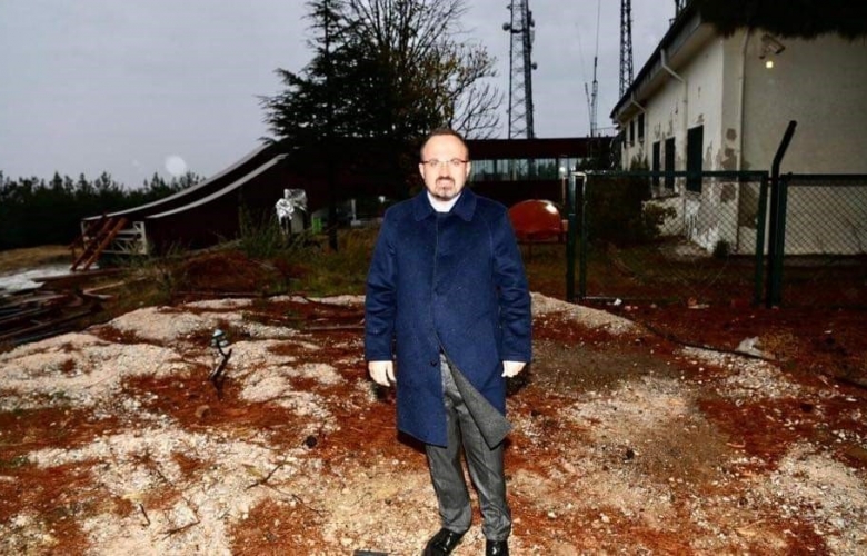 TURAN " TV KULESİ ÇALIŞMALARI HIZ KESMEDEN DEVAM EDİYOR"