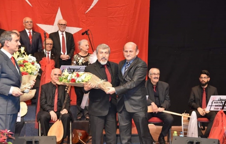 2019' UN SON TÜRK HALK MÜZİĞİ KONSERİNDE ATATÜRK' ÜN SEVDİGİ SARKILAR SESLENDİRİLDİ