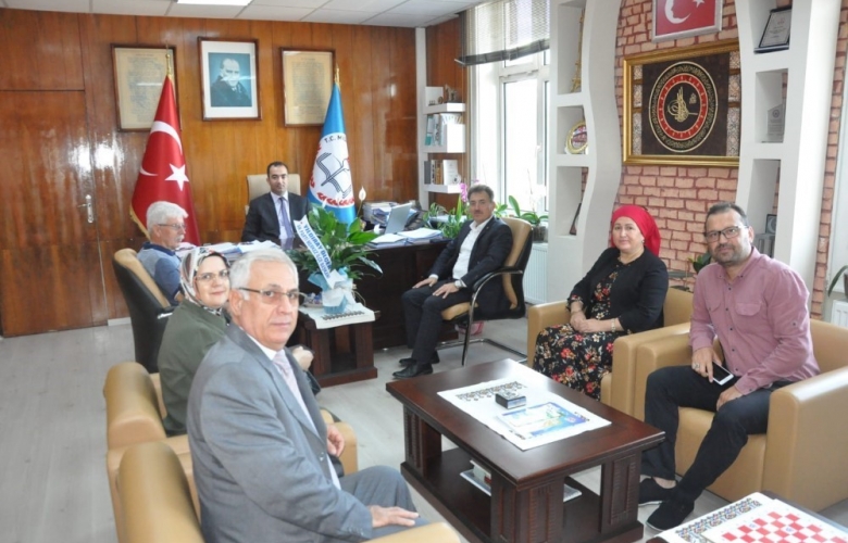 ÖLÇEK’ TEN YILMAZ’A HAYIRLI OLSUN ZİYARETİ
