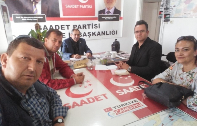 ÇANAKKALE EYT DERNEĞİNDEN SİYASİ PARTİLERE ZİYARET