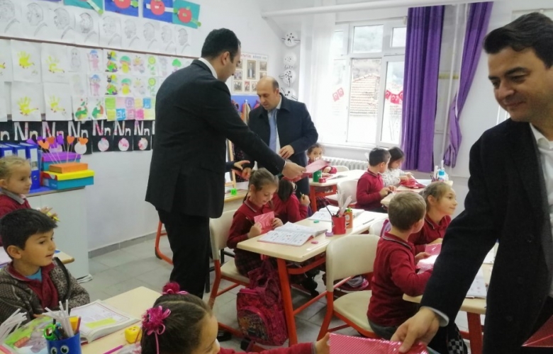 BİGA YOLİNDİ İLKOKULU/ORTAOKULUNA ZİYARET