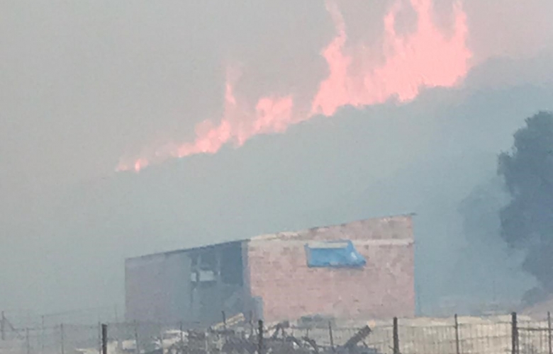 GELİBOLU YARIMADASINDA YANGIN SEBEBİ İLE KÖYLER BOŞALTILDI