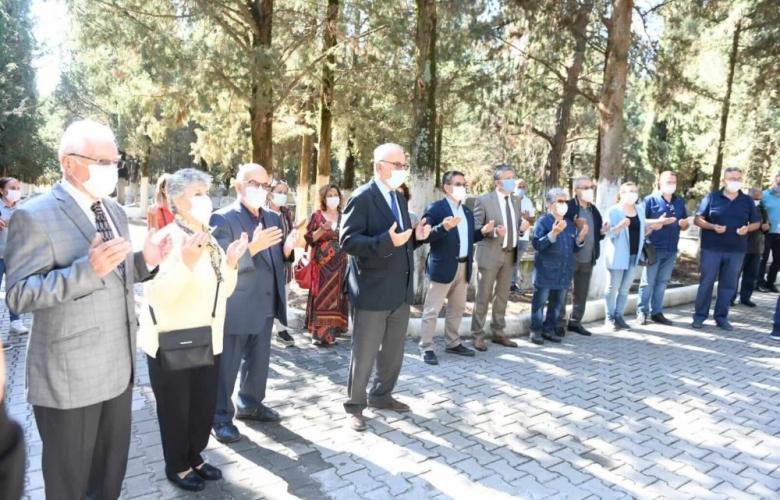 REŞAT TABAK MEZARI BAŞINDA ANILDI
