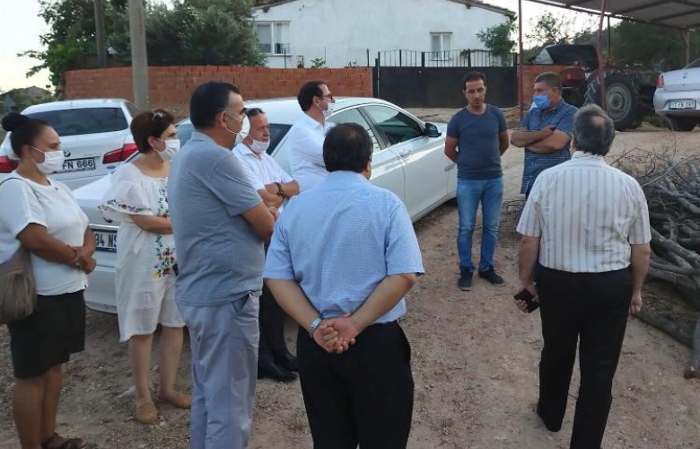 İYİ PARTİ ÇANAKKALE İL ÖRGÜTÜNDEN TAZİYE ZİYARETİ