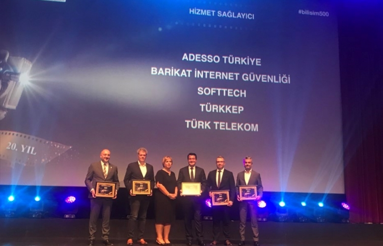 ÇANAKKALE’ Yİ DİJİTALLEŞTİREN TÜRKKEP’ E BİLİŞİM 500’DE BİRİNCİLİK ÖDÜLÜ