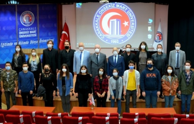 ÇOMÜ DEVLET KONSERVATUARI İLK ÖĞRENCİLERİNİ KARŞILADI