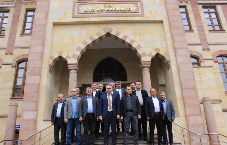 ZIRAAT ODASI BAŞKANLARI BİGA’ DA BİR ARAYA GELDİ
