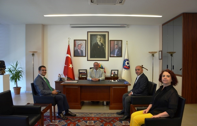 TİCARET BAKANLIĞI GÜMRÜK VE TİCARET BAŞMÜFETTİŞİ’NDEN ÇTSO BAŞKANI SEMİZOĞLU’NA ZİYARET