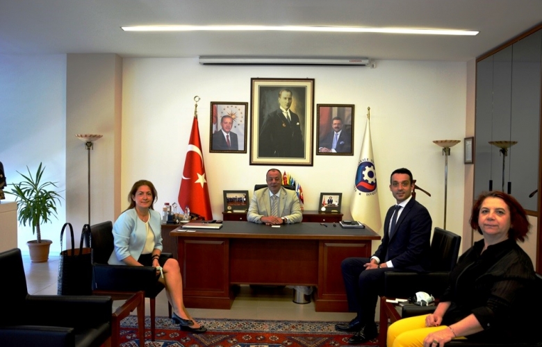 TÜRK EXİMBANK YETKİLİLERİNDEN ÇTSO’YA ZİYARET
