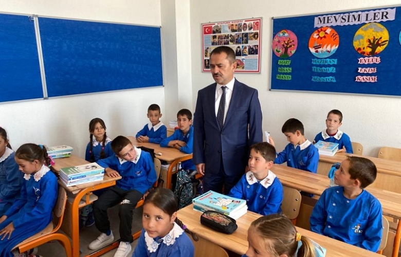 2023-2024 Eğitim Öğretim Yılı Açılışı Töreni Ayvacık Yukarıköy İlkokulu Yapıldı