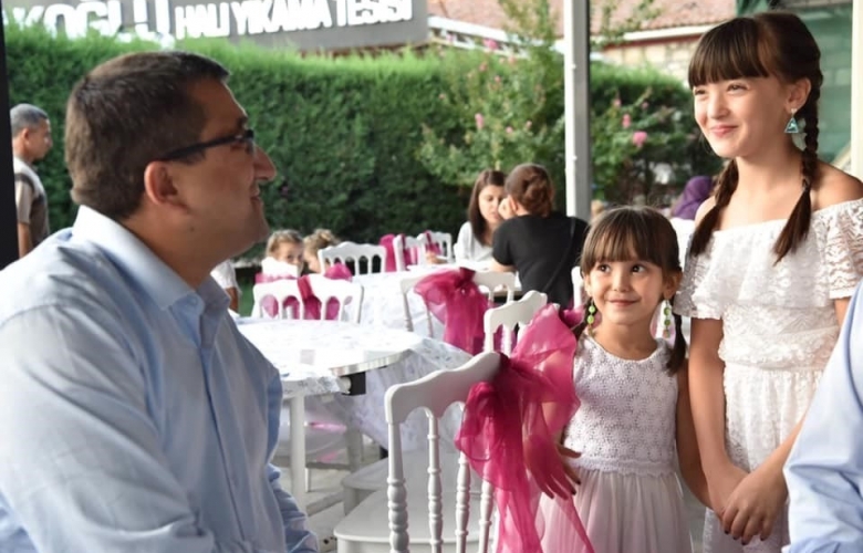 ÇOÇUKLAR ANLATTI BAŞKAN ÖZ DİNLEDİ 