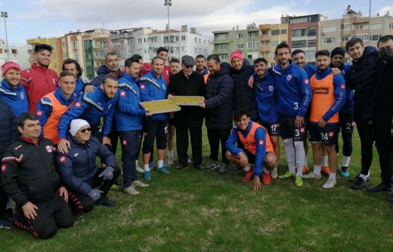 GÖKHAN, ÇANAKKALE DARDANELSPORU ZİYARET ETTİ