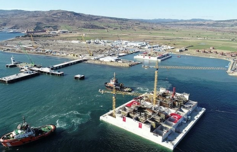 1915 ÇANAKKALE KÖPRÜSÜ DESTEK YAPILARI İMALATI BAŞLADI