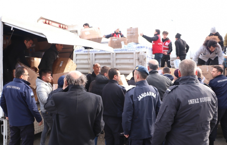 ÇANAKKALE KAPALI CEZAEVİNDEN DEPREM BÖLGESİNE YARDIM