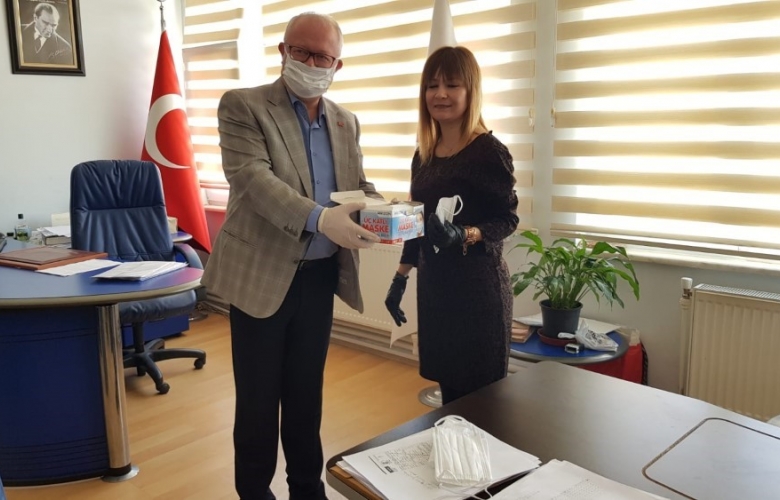 GELECEK PARTİSİ ÇANAKKALE' DE VATANDAŞLARA 30 BİN MASKE DAĞITIMI YAPACAK