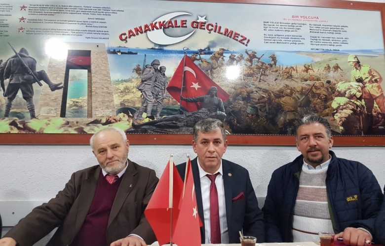 ÇANAKKALELİLER DERNEĞİ'NDE YENİ DÖNEM BAŞLADI VELİ YALÇIN GÜVEN TAZELEDİ