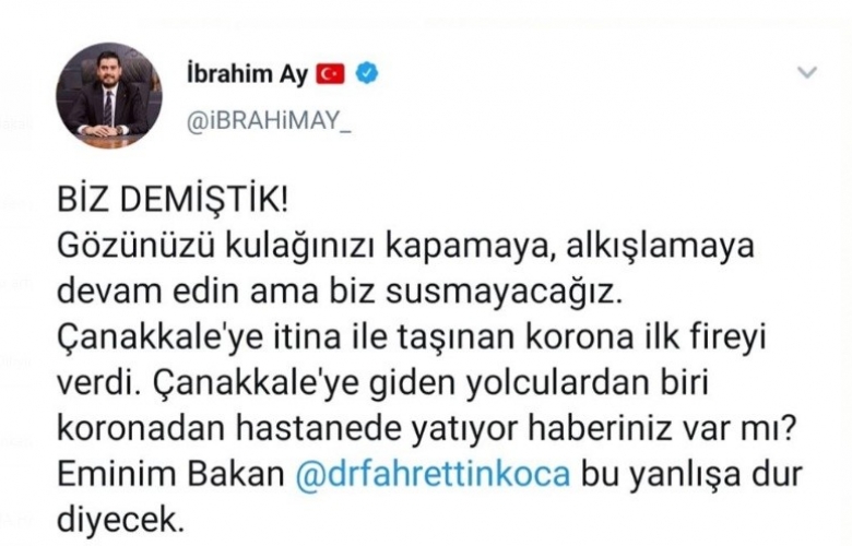 “BİZ DEMİŞTİK DEDİ” VE TARTIŞMANIN FİTİLİNİ ATEŞLEDİ