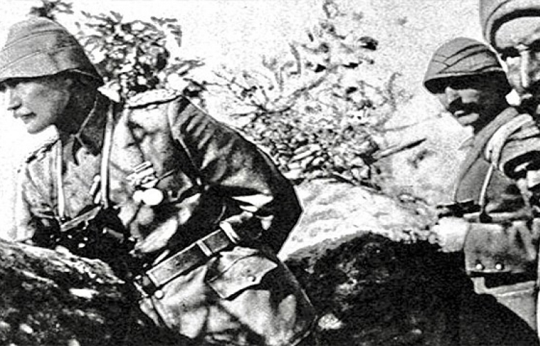 CEYLAN " KURUCU ÖNDERİMİZ ANAFARTALARDA CUMHURİYETE GİDEN YOLU AÇTI"