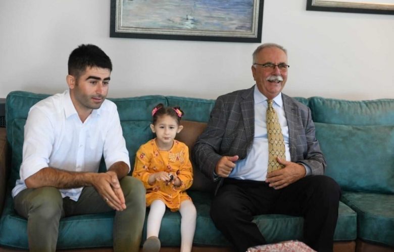 BAŞKAN GÖKHAN MİNİK GÜNEŞ İLE BULUŞTU