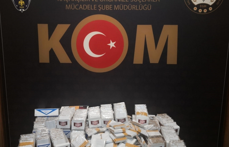 ÇANAKKALE EMNİYETİ KAÇAKÇILARA GÖZ AÇTIRMIYOR