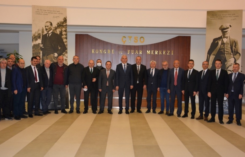 AHŞAP AMBALAJ VE KERESTE SEKTÖR BULUŞMASI ÇTSO’DA GERÇEKLEŞTİRİLDİ