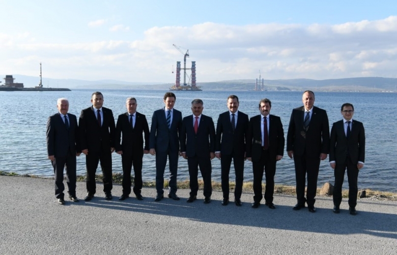 ÇTSO’ DAN  1915 ÇANAKKALE KÖPRÜSÜ ZİYARETİ