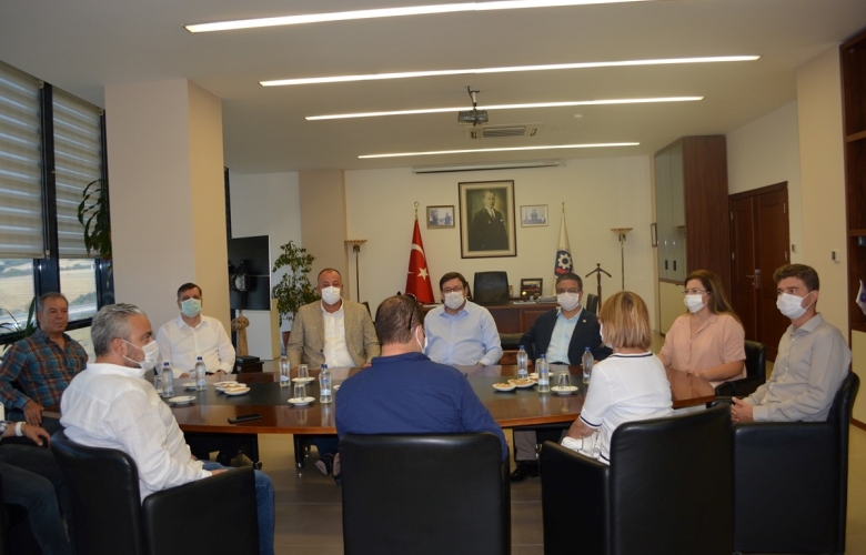 CHP ÇANAKKALE MİLLETVEKİLLERİNDEN ÇTSO YÖNETİM KURULUNA ZİYARET