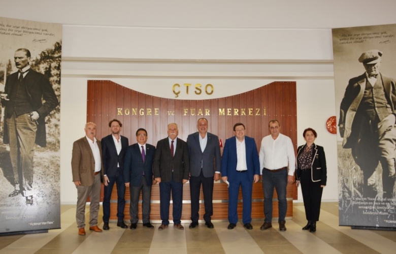 CHP’DEN ÇTSO YÖNETİM KURULU’NA ZİYARET