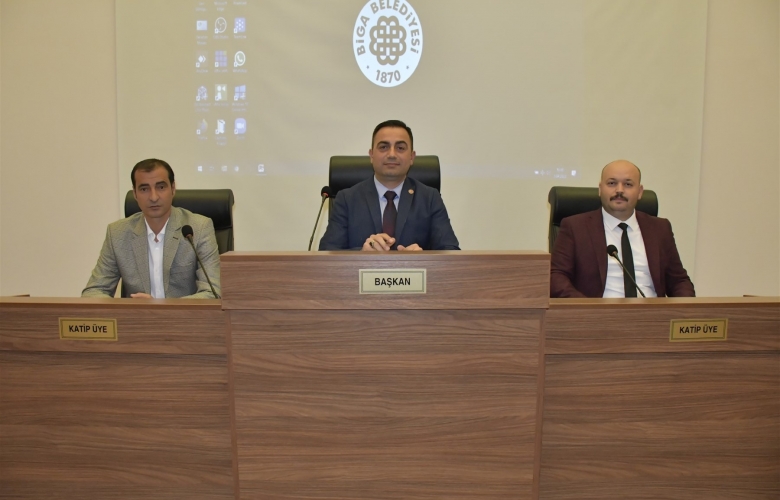 BİGA BELEDİYESİ NİSAN AYI MECLİS TOPLANTISI YAPILDI