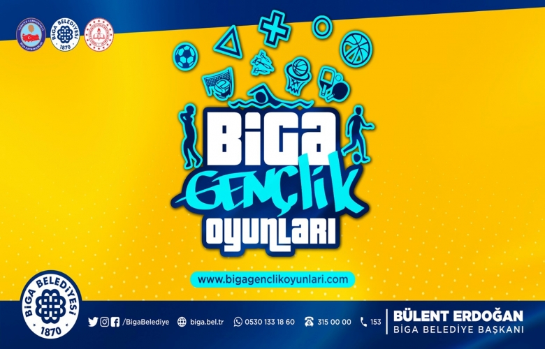 BİGA GENÇLİK OYUNLARI HEYECANI BAŞLIYOR