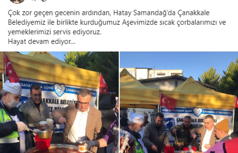KEPEZ BELEDİYE BAŞKANI ARSLAN DEPREM ANINI ANLATTI