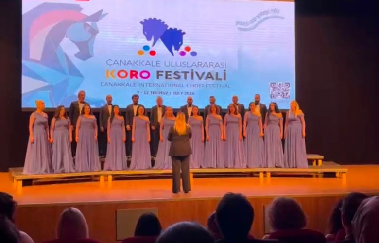 Çokfonik Koro Çanakkale'de İki Ödülle Döndü