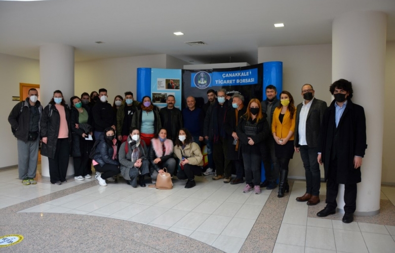 YUNAN AŞÇILIK ÖĞRENCİLERİNDEN BORSAYA ZİYARET