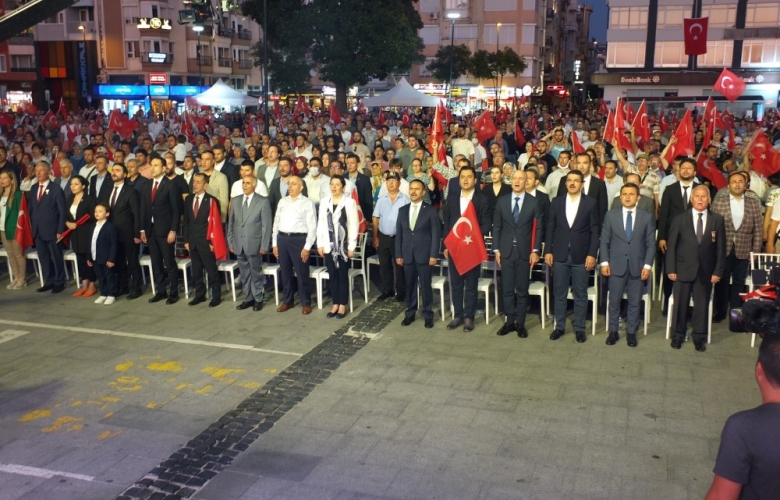 15 TEMMUZ ŞEHİTLERİ ÇANAKKALE RUHU İLE ANILDI