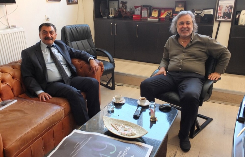 ÇANAKKALE DEFTERDARI DOĞAN ADIGÜZEL BOĞAZ MEDYA’YI ZİYARET ETTİ