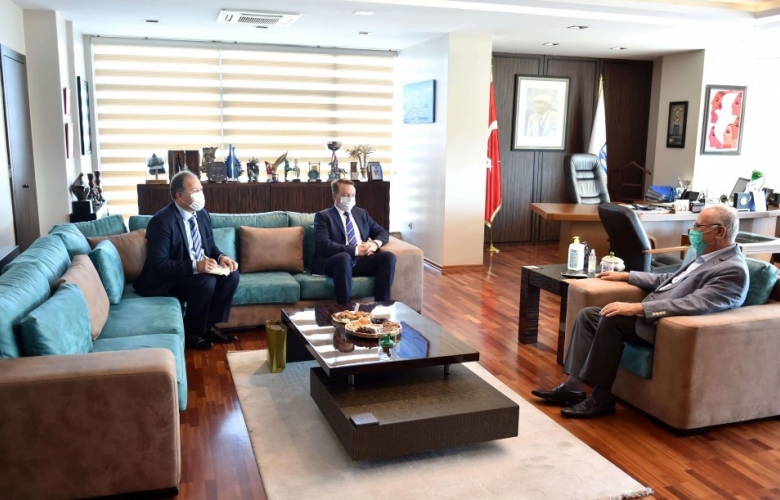 AVUSTRALYA BÜYÜKELÇİSİ INNES-BROWN'DAN BAŞKAN GÖKHAN'A ZİYARET