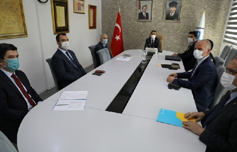 ENGELLİ VE YAŞLI AYLIKLARI İLE SOSYAL DESTEK ÖDEMELERİNİN DAĞITIMI KOORDİNASYON TOPLANTISI YAPILDI