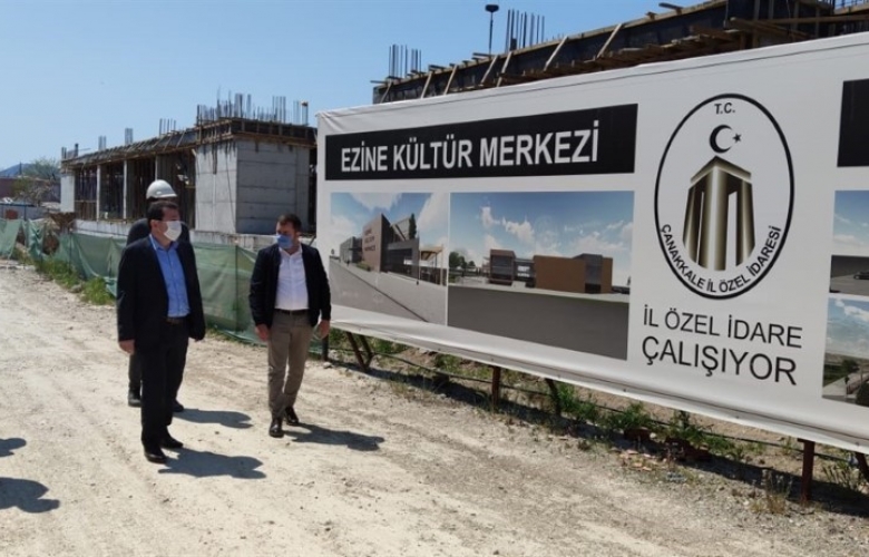 EZİNE MODERN BİR KÜLTÜR MERKEZİNE KAVUŞUYOR