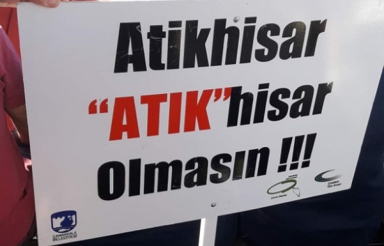 AĞAÇ KATLİAMINA DİKKAT ÇEKİP "ALTIN MADENİ" İSTEMİYORUZ DEDİLER